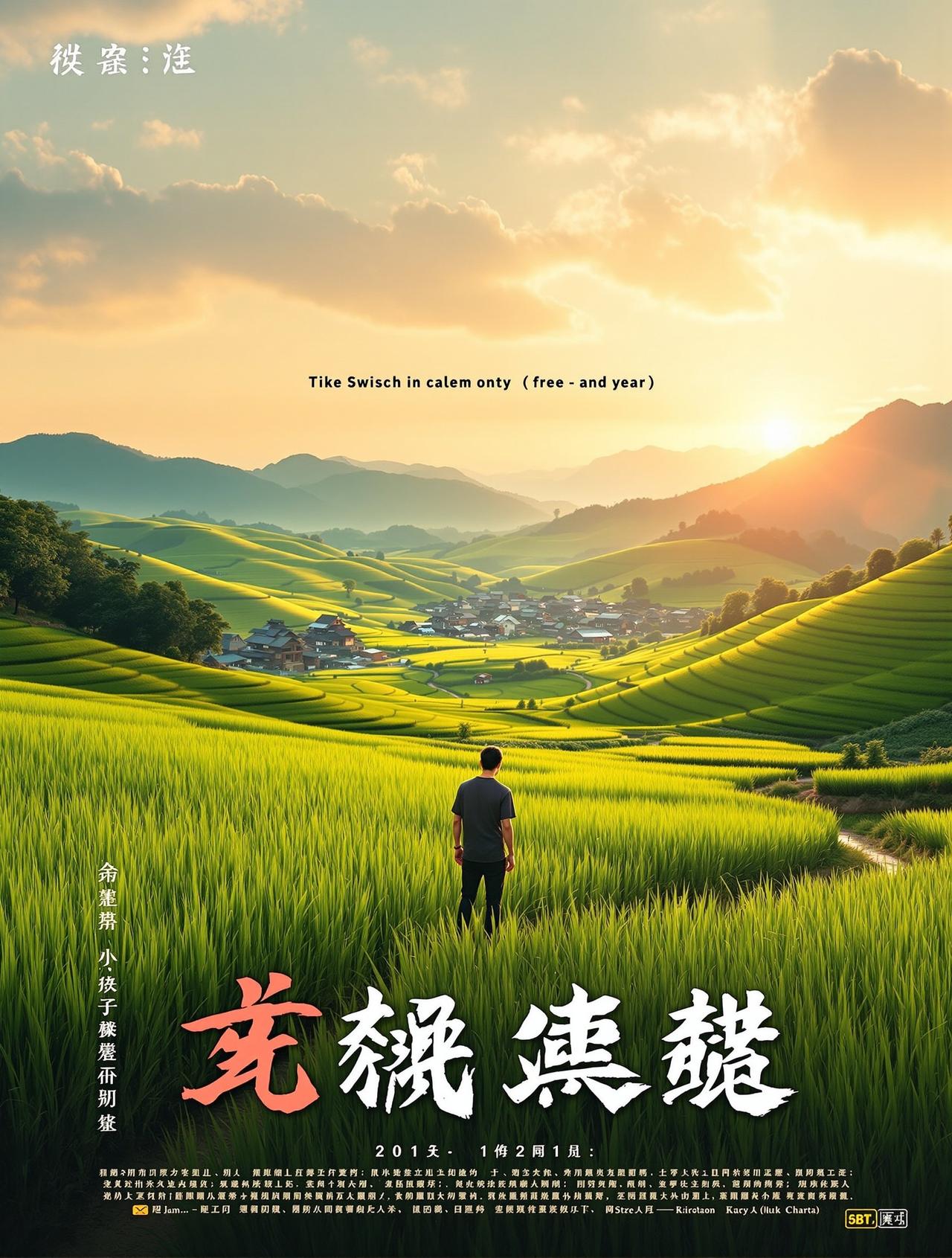 漫剧大师 - 稻香人家 漫剧大师作品《稻香人家》海报 - 乡村温情题材短剧